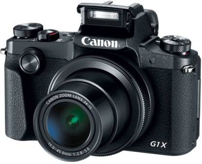 Canon PowerShot G1X Mark III  (24.2 MP, 3x Optical Zoom, 12x Digital Zoom, Black)